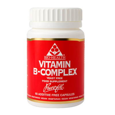 Bio Health B Complex Yeast Free 60 caps